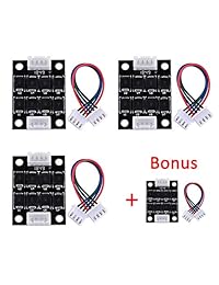 SIQUK 4 piezas TL Smoother Addon Módulo de impresora 3D Accesorios Filtro para eliminación de patrón Motor Clipping Filtro 3D Pinter Motor Drivers