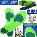 CSL Orthotic Insoles Arch Support Back Heel Pain Plantar Fasciitis 7-8.5 UK view 2