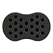Beauty7 Two in One Double-sided Magic Twist Sponge Hair Brush for Twists, Afros, Coils, Dreadlocks Hole Diameter 10 & 16mm (1 PC)