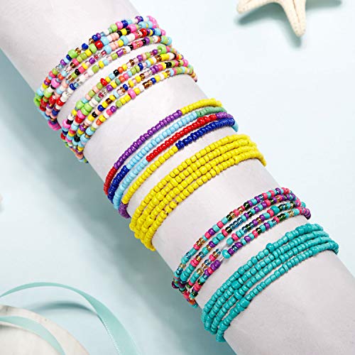 image for Norme Summer Jewelry Waist Bead Set, Colorful Waist Bead, Belly Bead, 