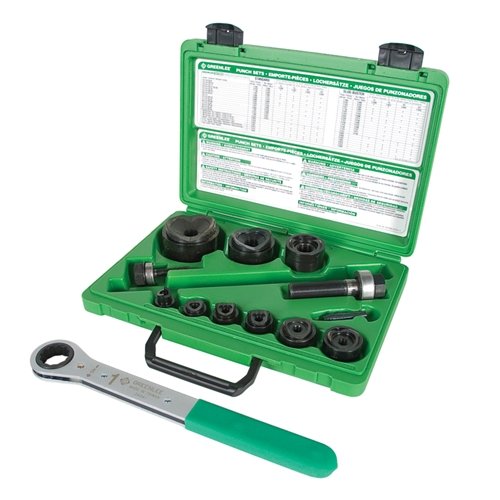 Greenlee 36687 Manual Round Standard Knockout Punch Kit Amazon.co.uk