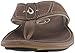 Olukai Nui Men's Leather Beach Sandals Dk Shadow/charcoal - 8