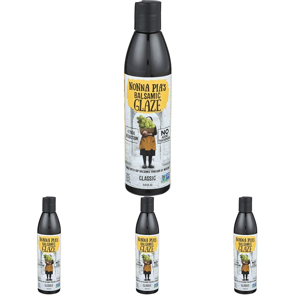 Nonna Pias Nonna Pia'S Classic Balsamic Glaze, Classic, 1 Count (Pack of 4) Image