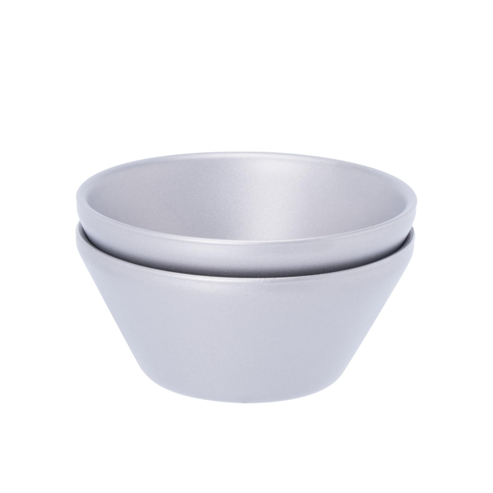 Boundless Voyage 30ml Titanium Tea Cup Double-Layer Insulation Portable Camping Teapot Set Mug for Coffee Liquor Picnic Hiking Drinkware (Ti3083D-2pcs)