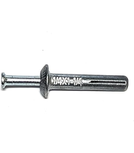 Fija Estructuras Con Seguridad: Anclajes De Clavo 1/4 X 1-1/2” Galvanizados – Resistentes A La Intemperie