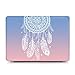 Batianda Dream Catcher Crystal Hard Laptop Cover Case for Apple MacBook Pro 13 inch with Retina Display (Models: A1425/A1502,Version 2015/2014/2013/End 2012) with Keyboard Cover - Gradient Pink