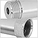 Stainless Steel M18 x 1.5mm Straight O2 Sensor Spacer Adapter Isolator Extender 1-3/8