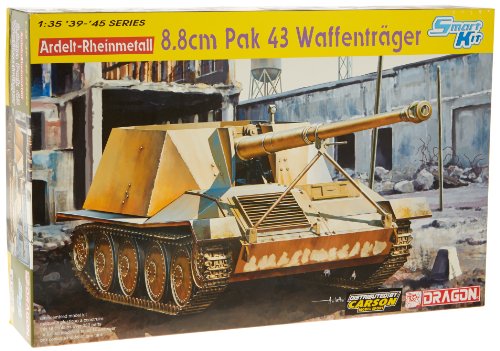 Dragon Models 1/35 Ardelt-Rheinmetall 8.8cm PaK 43 WaffentrÃ¤ger - Smart Kit