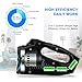 Uplift Handheld Vacuum Cordless 120W 6.5kpa Suction Vacuum Cleaner with Stainless Steel HEPA Filter,Rechargeable 2000mAh Lithium Battery,Wet Dry Vac Pet Hair,Dust for Car and Home,Black