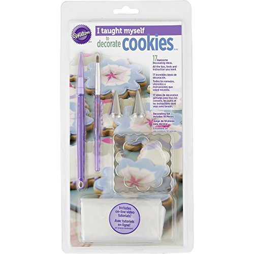 Wilton 2104-7553 "I Taught Myself" Cookie Decorating Book Set