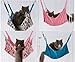 Cat Hammocks Bed Use with Cage or Chair, Reversible 2 Sides Small Pet Hammock for Kitten, Ferret,Bunny, Rabbit, Rat Hammock Comfortable Pet Hanging Bed, Soft Sleepy Pad, Sleeping and Resting Hammocks