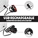 GearLight S300 Rechargeable LED Bike Light Set - High Lumen Front and Back Rear Cycling Safety Lights - Best All-Weather USB Headlight and Tail Light for Kid and Adult Bicycles
