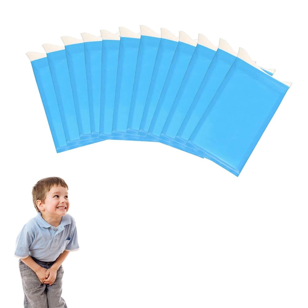 KOMUNJ 12 Super Gel Absorbent Travel Urine Wee Bag with Disposable Garbage Bags for Camping Travel Urinal Toilet Traffic Jam Emergency Urine, Car Sick Bags for Adults