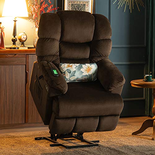 Dual Motor Power Lift Recliner Chair with Power Headrest for