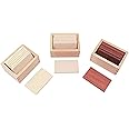 Adena Montessori Baric Tablets with Box Montessori Homeschooling Sensorial Materials for Toddlers