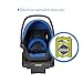 Cosco Simple Fold Travel System with Light and Comfy 22 Infant Car Seat, Sapphire