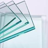 YANA Custom Cut to Size Rectangle Glass | Tempered &amp; Annealed | 1/4&rdquo; Thick | Table Top, Glass Shelves, Cabinet Door Inserts, Windows | Polished or Seamed Edges | 2-Day Production