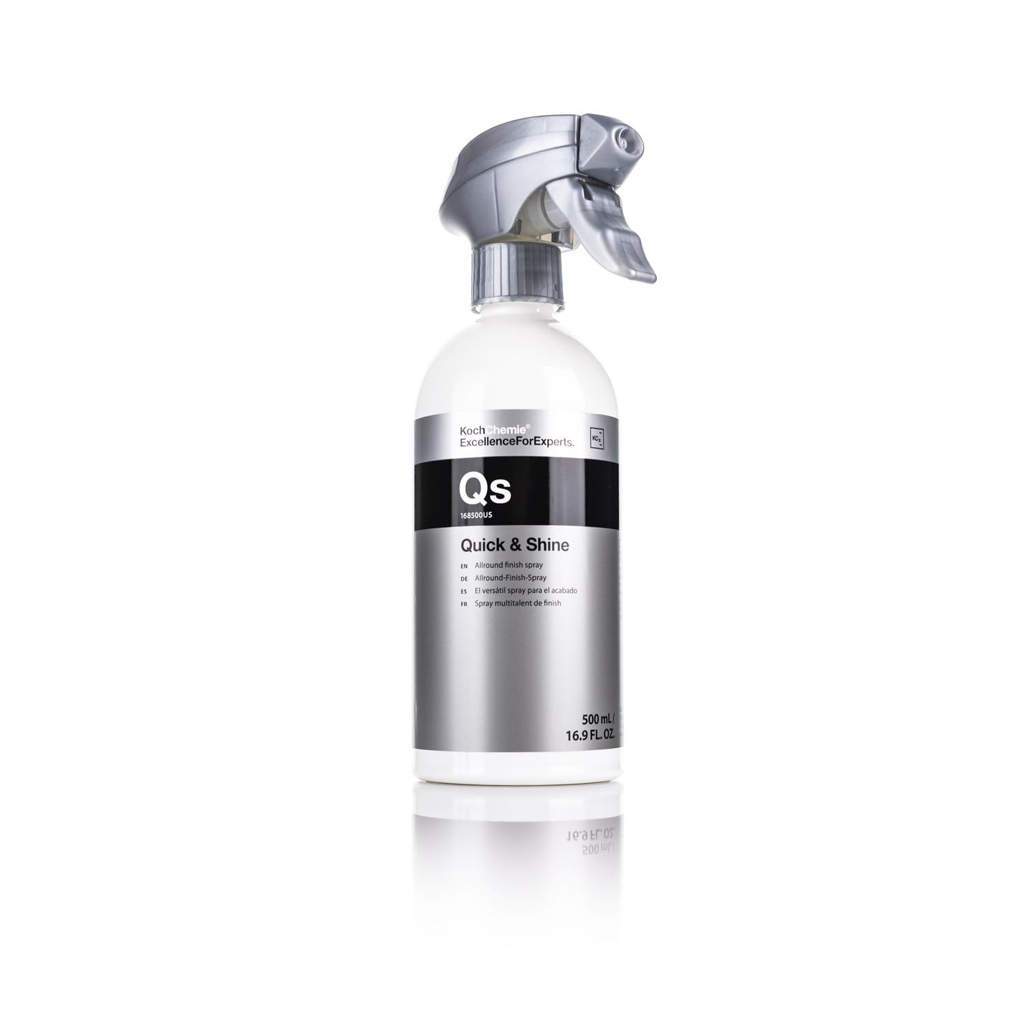 Photo 1 of KOCHCHEMIE Quick & Shine Allround Finish Spray - Cleans, Maintains, and Preserves All Smooth and Painted Surfaces; Ideal for Quick Finishing and Showroom Exhibition Use (500 milliliters)