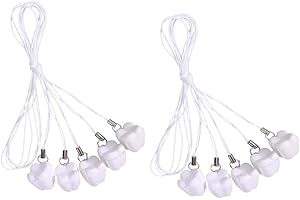 MOMOFULL Baby Tooth Keepsake Box Tooth Fairy Teacher Gifts Lost Teeth Saver Necklace Teeth Holder for Kids 10 Pack