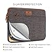 DOMISO 13 Inch Laptop Sleeve Canvas Case Tablet Bag Protect Computer Pouch Skin Cover for 13