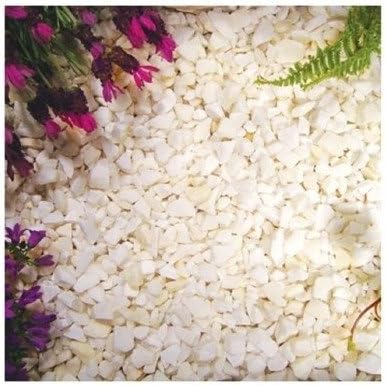 800kg Landscaping Stones For Your Garden White Chippings Patio