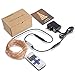 LOENDE 33ft 100 Led String Lights Dimmable, Cooper Wire Starry String Lights with Remote Control for Bedroom, Restaurant, Bars, Frames, Holiday, Party, Wedding Decorations (Warm White)