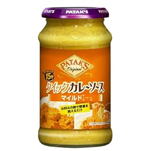 パタックス クイックカレーソース マイルド 350g