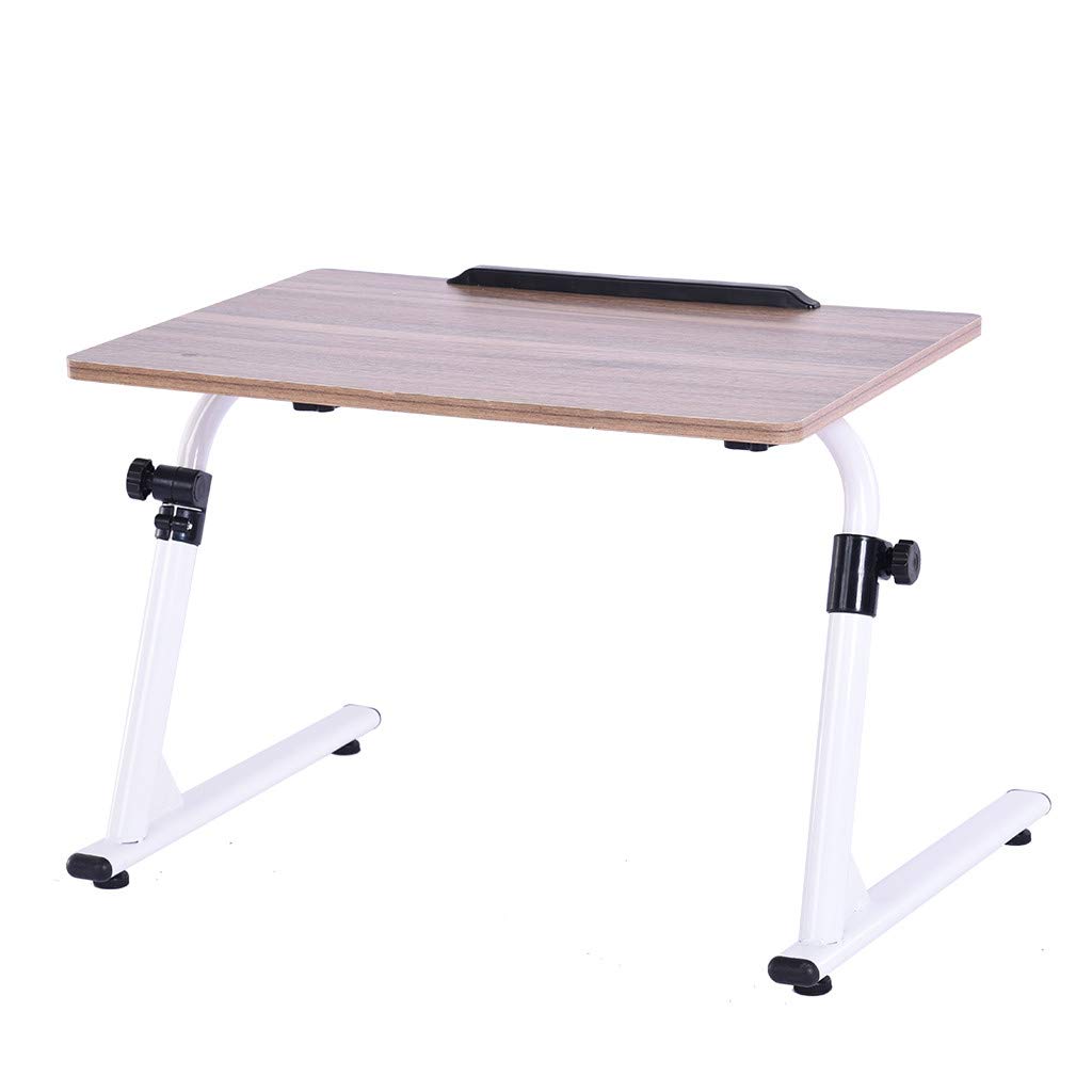 Black FunDiscount Adjustable Laptop Bed Table Height Adjustable Stand