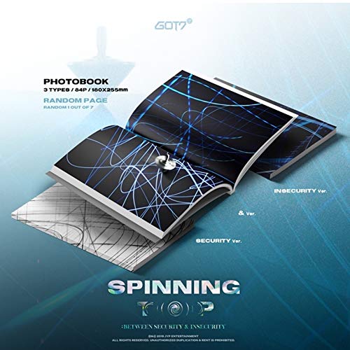 GOT7 Album - Spinning Top Album(3ALBUM Set) + 3Roll Poster + Express Shipping