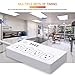 Iron-m WiFi Smart Power Strip Surge Protector, 4-Outlet 4-USB with 5-Foot Cord, Remote Control via Smart Phone, Work with Alexa and Google Home Mini