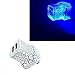 YICHUMY 2 Amp wall charger Glow in the Dark Wall Charger 2-Port USB LED Charger for iPhone 7 7 plus, iPod 5, Samsung Galaxy S7 S6 S4/S5/S6, HTC M8 M9, Sony Xperia Z3, LG (Blue)