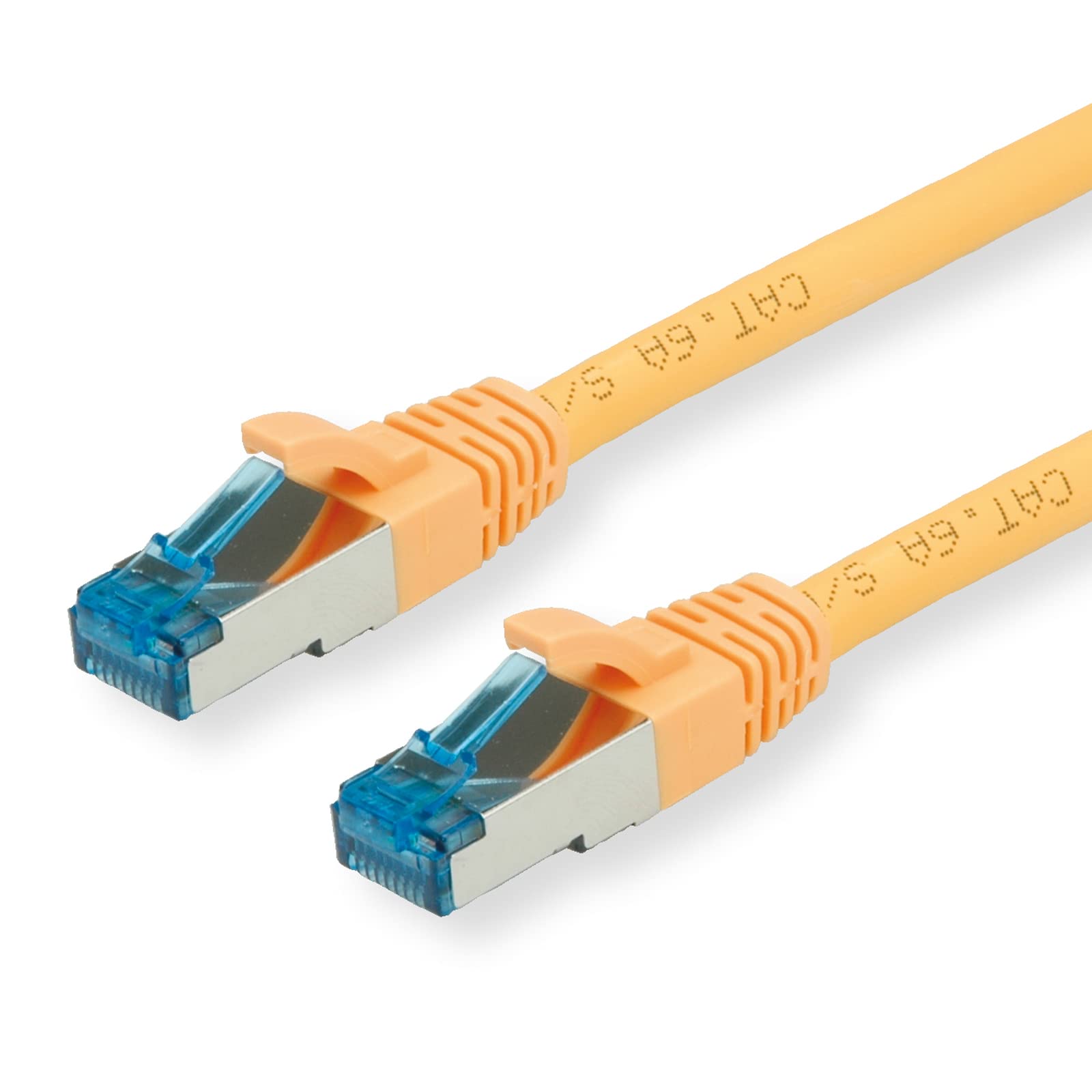 Value 21.99.1937 10 m FTP PatchCord Cat6a Ethernet Cable - Yellow