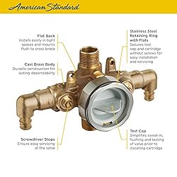 American Standard RU108ESS Flash Shower Rough-in