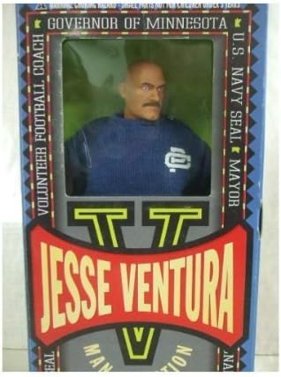 Jesse Ventura Man Of Action 12' Football Coach Fully Articulated Action Figure From Toyboy Man 1999