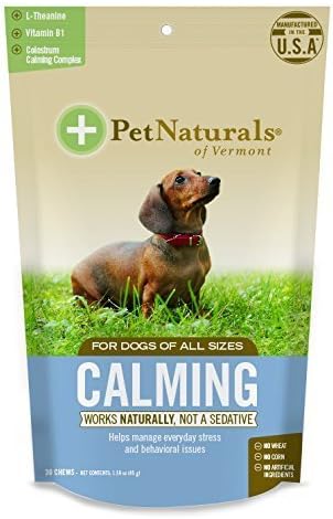 Calming Supplements for Dogs Chew Size:Pack of 2