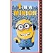 Universal Despicable Me 1 in A Minion 24 In. Panel Dusty Blue Fabric