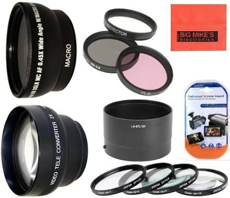 Big Mike S Deluxe Kit Objectif Pour Appareil Photo Sony Cyber Shot
