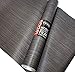 VViViD Dark Vintage Wood Natural Texture Architectural Vinyl Sheet Film Roll (16 Inch x 6.5ft Roll)