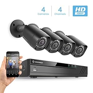 Amazon.com : Amcrest Full-HD 1080P 4CH Video Security