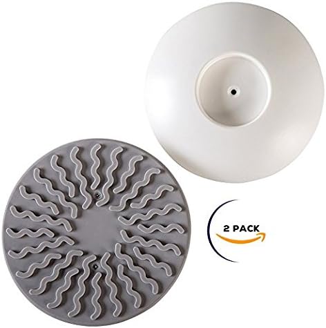 Wall Guard Pads for Baby Gate - Pressure Mount Wall Protectors for Child Safety Gates - Protect and Save Your Walls, Molding and Trim - Non-Slip Wall Cup Design