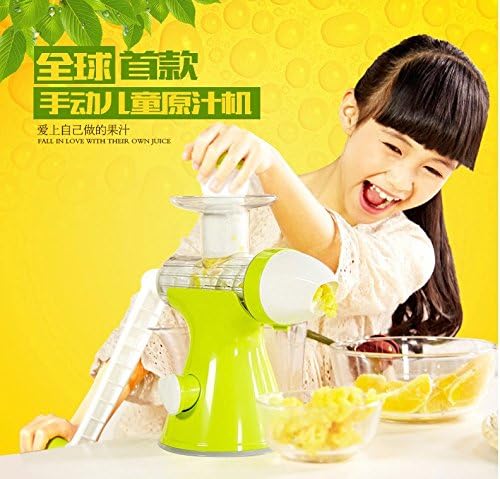 CYacrylic Ultra low price Operated Fruit and Vegetable Hand Masticating Slow juicer and Cold Press pulp extractor