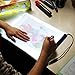 NOPTEG Tracing Light Box, A4 LED Drawing Light Pad 5mm Ultra-thin Art Stencil Board (General Style)