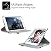 Fintie iPad mini 4 Case - 360 Degree Rotating Stand Case with Smart Cover Auto Sleep / Wake Feature for Apple iPad mini 4 (2015 Release), Marble