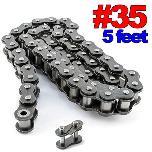PGN - #35 Roller Chain x 5 feet + Free Connecting Link