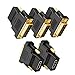 DVI to HDMI Adapter, CableCreation 5-Pack Bi-Directional DVI-D(24+1) Male to HDMI Female Converter, HDMI to DVI Adapter,Support 1080P 3D for PS3,PS4,TV Box,Blu-ray,Projector,HDTV primary