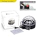 NuLights LED Disco Ball - DMX & Sound Controlled RGB DJ Party Light