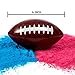 Winsharp Gender Reveal Football with Both Pink & Blue Powder | Baby Boy or Girl Gender Reveal American Footballs with Voting Stickers