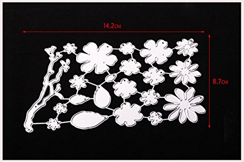 TOPUNDER Metal Die Cutting Dies Stencil For DIY Scrapbooking Album Paper Card Decor Craft D - Thumbnail 3