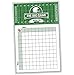 Katie Doodle Super-Bowl Party Supplies Games Decorations - Great Superbowl Party Decorations 2023 - Includes Football Squares Poster [11x17 inch]