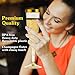 Gold Plastic Champagne Flutes – 50-Pcs Disposable Tall Stem Wine Glasses – Elegant Design – Practical and Easy to Use – 6.5 Oz Capacity - Gold Glittery Rim – Ideal for Parties, Special Events